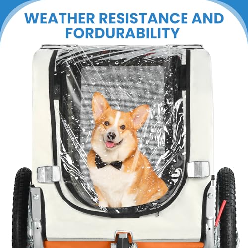 Sepnine 2 in1 Pet E-bike Trailer -68lbs with Universal Bicycle Coupler - TRIPPER ELECTRIC BIKES