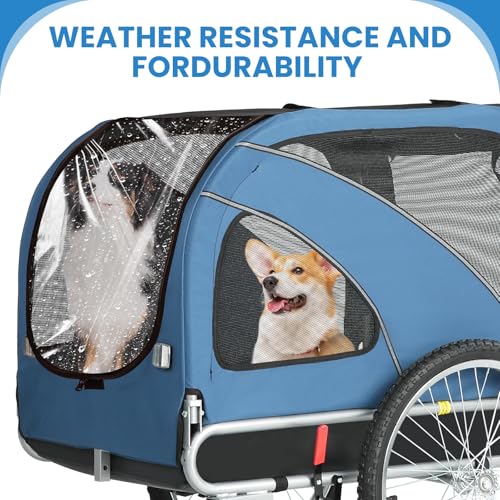 Sepnine 2 in1 Pet E-bike Trailer -68lbs with Universal Bicycle Coupler - TRIPPER ELECTRIC BIKES