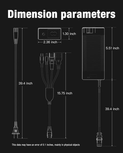 54.6V 2A Electric Bike Charger - Universal 5 Outputs - TRIPPER ELECTRIC BIKES