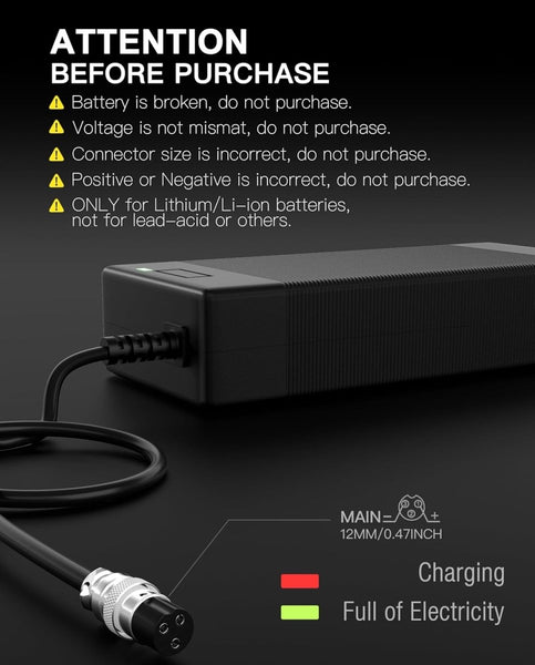 54.6V 2A Electric Bike Charger - Universal 5 Outputs - TRIPPER ELECTRIC BIKES