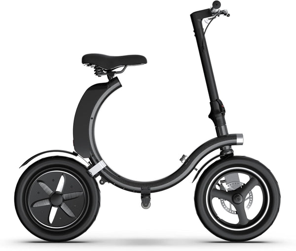 Tripper C2 - Folding Scooter with saddle  14" Tire 36v10Ah - TRIPPER ELECTRIC BIKES