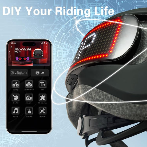 Moyaca Smart Bike Helmet with Smart App Program - TRIPPER ELECTRIC BIKES