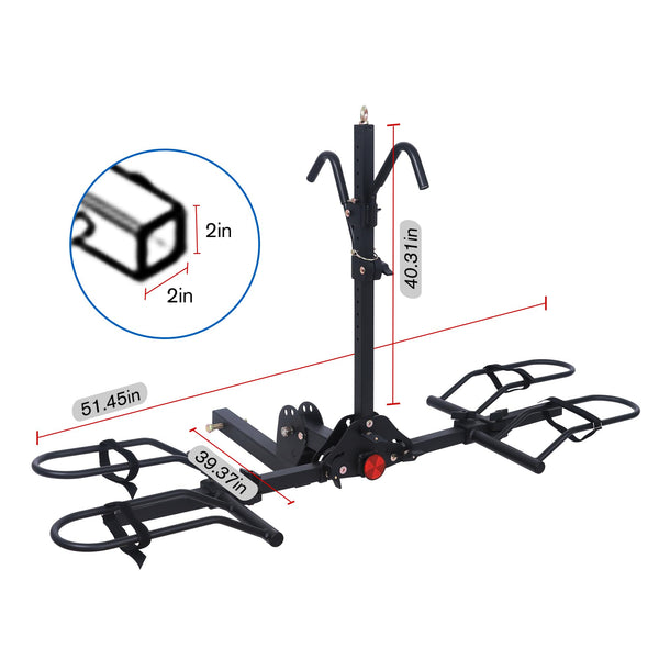Young 200 lb 2-Bike Rack.