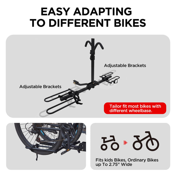 Young 200 lb 2-Bike Rack - TRIPPER ELECTRIC BIKES