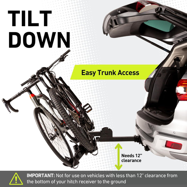 Vibrelli Electric Bike Hitch Rack - 130lbs.