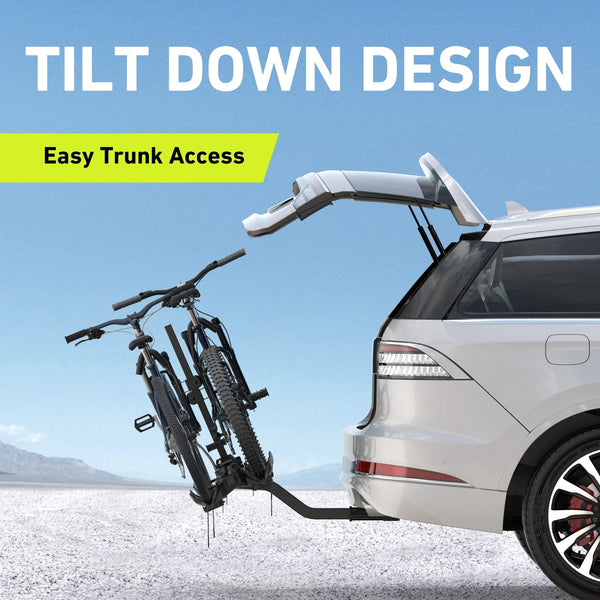 Vibrelli Electric Bike Hitch Rack - 130lbs.