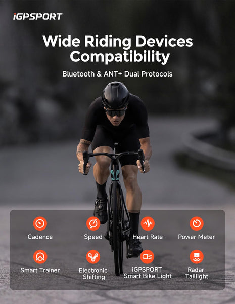 iGPSPORT BSC300 Bike Computer, Offline MAP Navigation - TRIPPER ELECTRIC BIKES