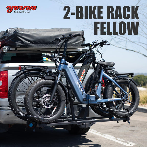 Young Electric 200 lbs Hitch - 2 Bike Rack.