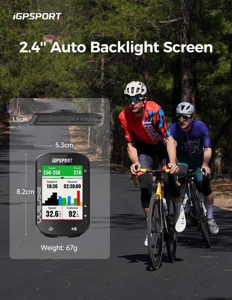 iGPSPORT BSC300 Bike Computer, Offline MAP Navigation - TRIPPER ELECTRIC BIKES