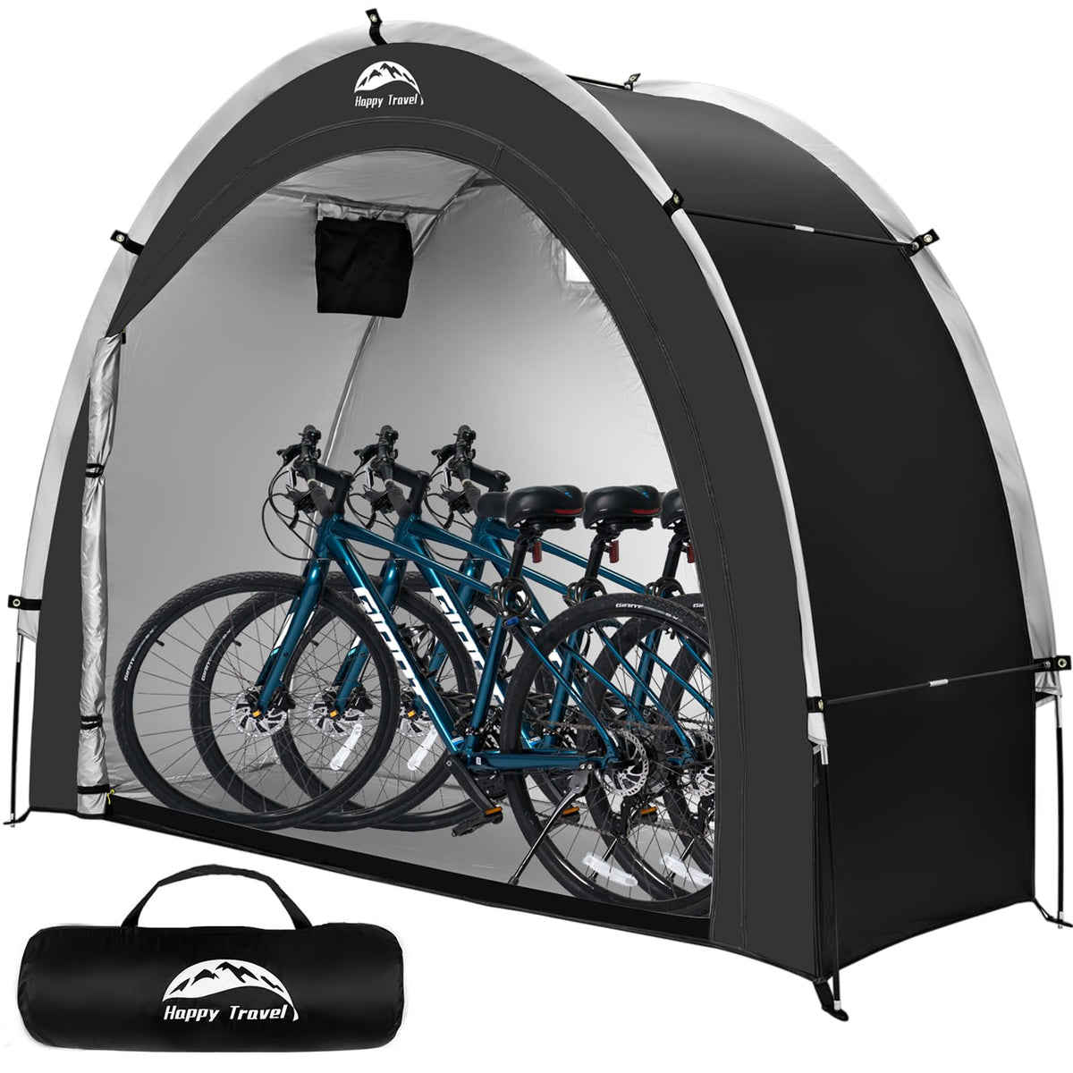 Bicycle Bike Shed Tidy Tent Garden Storage Cover Waterproof Bike Shelt – -UK - View #3