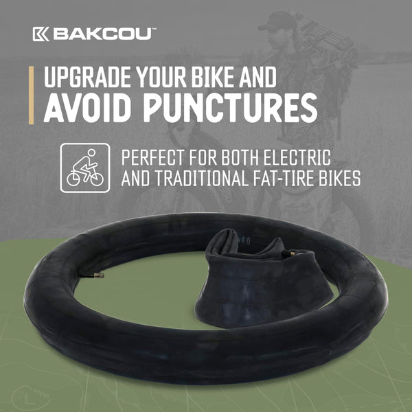 Heavy Duty Fat Tire Tube - Military-Grade - TRIPPER ELECTRIC BIKES