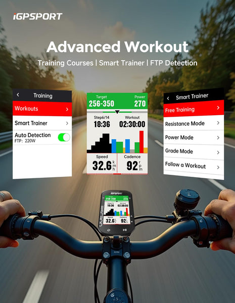 iGPSPORT BSC300 Bike Computer, Offline MAP Navigation - TRIPPER ELECTRIC BIKES