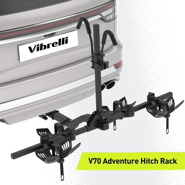 Vibrelli Electric Bike Hitch Rack - 130lbs.