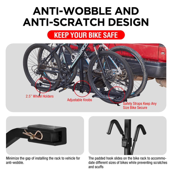 Young 200 lb 2-Bike Rack - TRIPPER ELECTRIC BIKES