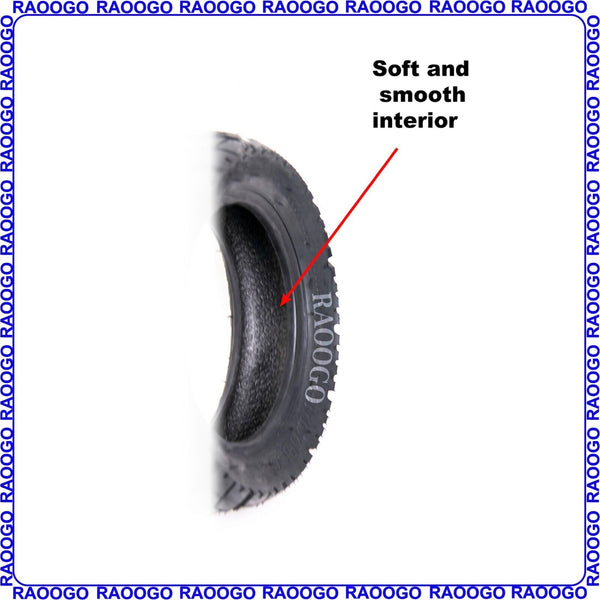 80/65-6 Tire & 10X2.5 Tube Fit 255X80 & 10X3 10 Inch Electric Scooter