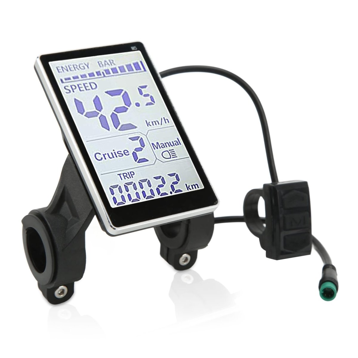 e bike display 36v Electric Bicycle LCD Display, 3,5” screen 24V 48V 60V Universal ( falcon II sport & Foldx compatible) – TRIPPER ELECTRIC BIKES 20