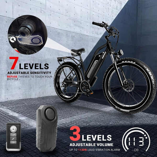 Himiway Bike Alarm - TRIPPER ELECTRIC BIKES