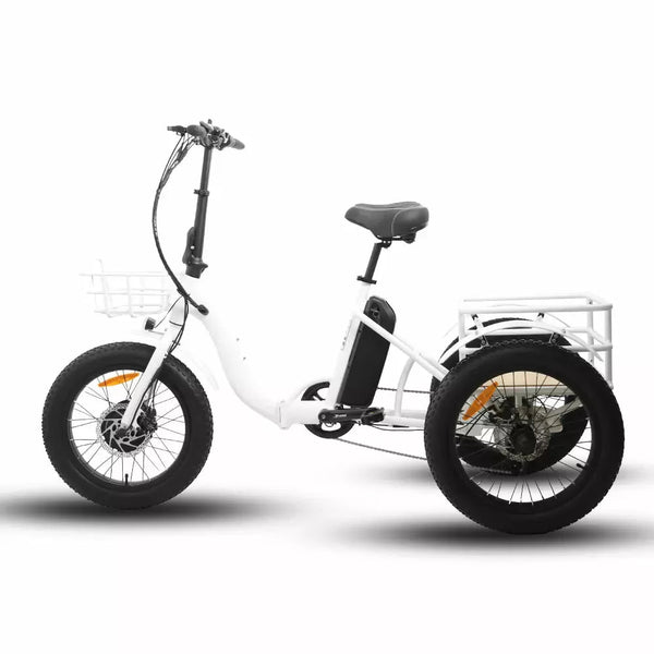 -THE E-TRIKE- THREE WHEEL ELECTRIC TRICYCLE.