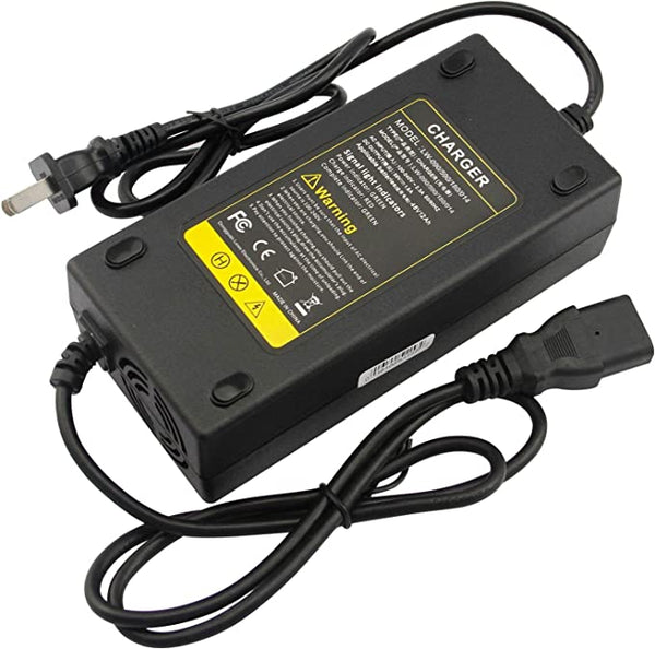 Single Prong Electric Bike Lithium Battery Charger for 48V.