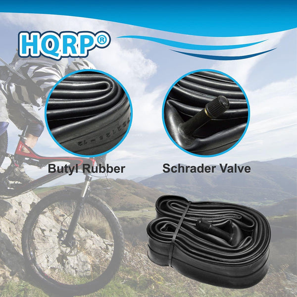 16" X 1.75/1.8/1.9/1.95/2/2.1/2.125 Bike Tire Inner Rubber Interior Tube Schrader Valve for Kids, BMX, Stroller, Cruisers, Electric, and Folding Bicycles