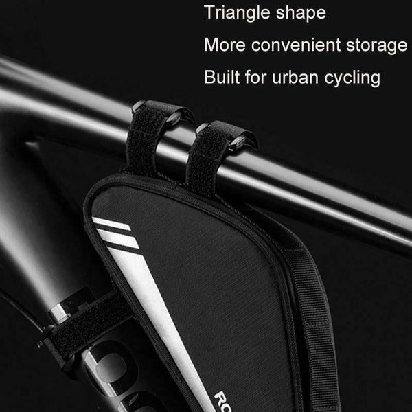 Bike Frame Bag Triangle Bag Reflective Rainproof 0.7L