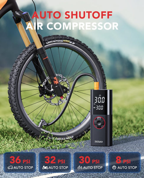 150psi Tire Inflator / Portable Air Compressor - TRIPPER ELECTRIC BIKES