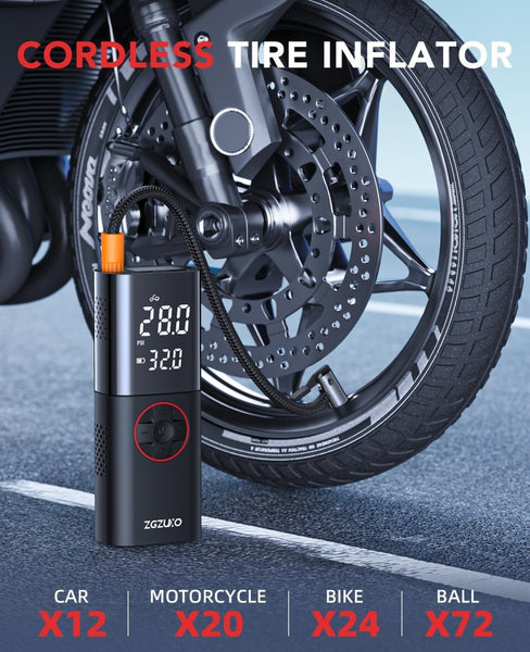 150psi Tire Inflator / Portable Air Compressor - TRIPPER ELECTRIC BIKES