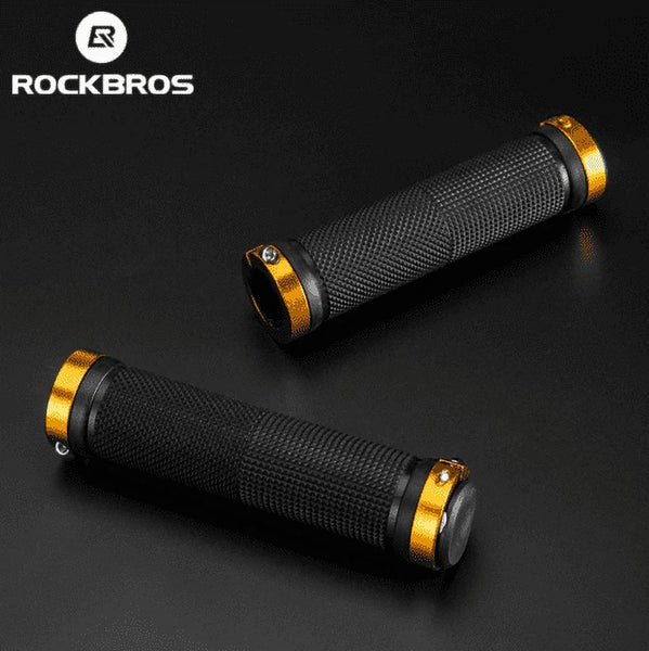 Anti-Slip Bike Grips Handlebar Grips Lock-On for Road Mountain Bike