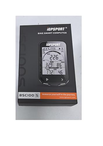 iGPSPORT BSC100S Bicycle/Bike Computer Wireless, 2.6 inch LCD Display Rechargeable Waterproof GPS Cycling Computer - TRIPPER ELECTRIC BIKES
