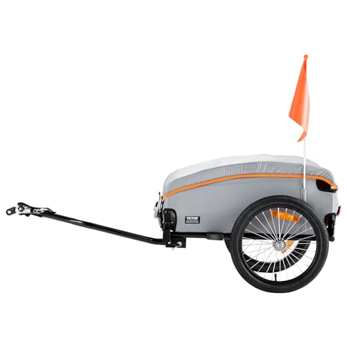 VEVOR E-Bike Cargo Trailers Heavy-Duty Bicycle Wagon Cart, Foldable - TRIPPER ELECTRIC BIKES