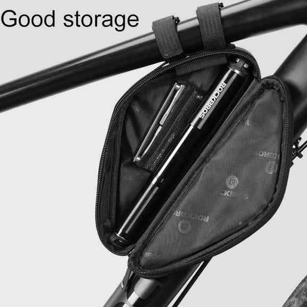 Bike Frame Bag Triangle Bag Reflective Rainproof 0.7L