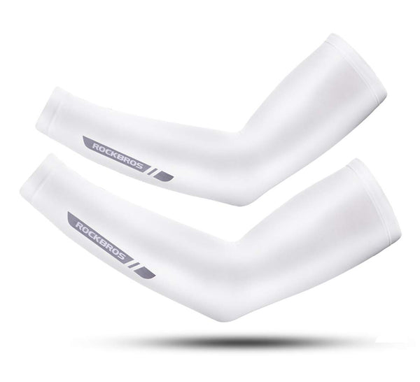 ROCKBROS Sun Protection Arm Sleeves Cooling Running Golf Fishing Cycling Arm Sleeves