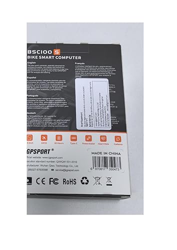 iGPSPORT BSC100S Bicycle/Bike Computer Wireless, 2.6 inch LCD Display Rechargeable Waterproof GPS Cycling Computer - TRIPPER ELECTRIC BIKES