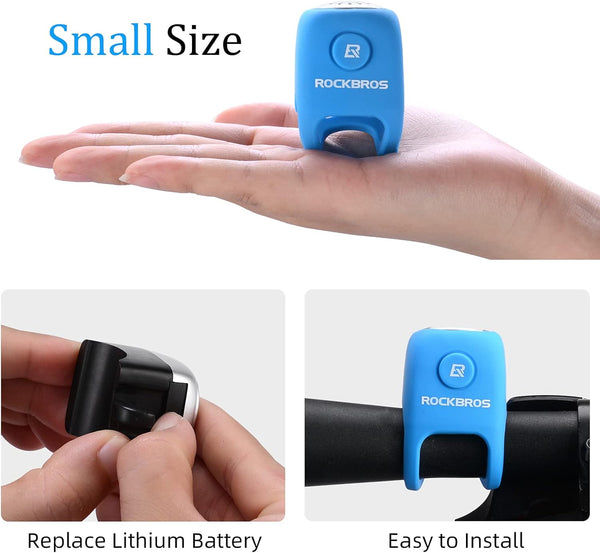 Electric Bike Horn 90 Db Electra Bike Bell Loud Bike Horn Electronic for Adults Kids Bicycle Bells