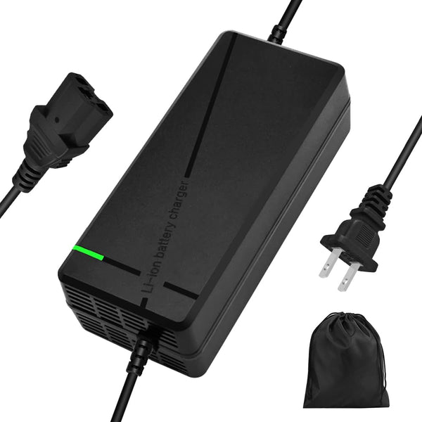 84V 5A Fast Charger with 50A-Anderson-Plug for 72V Lithium Battery, 72V Charger with Cooling System (IEC Plug)