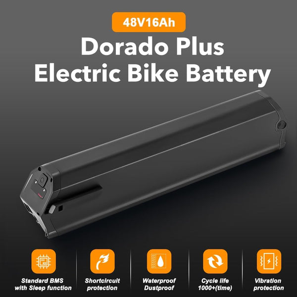 YS YOSE POWER Reention Dorado Plus Ebike Battery 48V 16Ah Ebike Replacement Battery for Aventon Pace 500 Lithium Batteries Compatible with NCM Moscow Magnumbikes Electric Bike