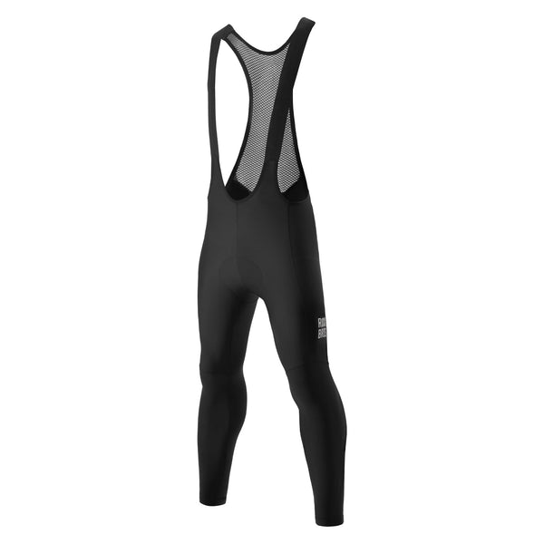 ROCKBROS Men’s Cycling Bib Pants Padded Winter Thermal Bike Bibs Pants Fleece-Lined Bike Leggings
