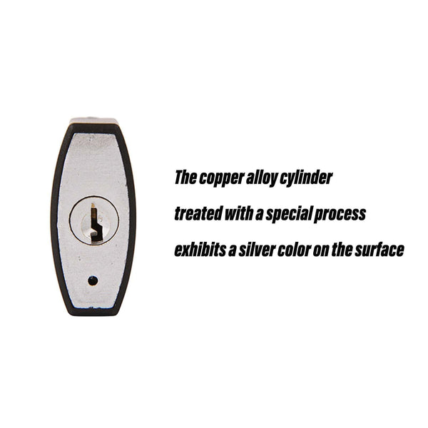 SEPOX® 2-Pack Heavy Duty Outdoor Padlocks, Keyed Alike – 1-9/16" Solid Steel, Weatherproof Rustproof Lock with Black Coating & 2 Keys for Gate, Fence, Toolbox, Gym & Shed Locker