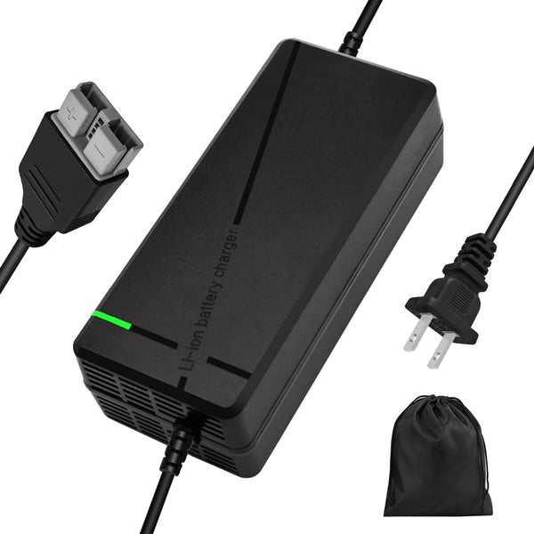84V 5A Fast Charger with 50A-Anderson-Plug for 72V Lithium Battery, 72V Charger with Cooling System (IEC Plug)