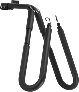 Surfboard Bike Rack, Adjustable Surfboard Carrier Mount, Zikepa Surf Rack, Surf Board Holder, Wakeboard Holder for Boogie Board Shortboard up to 8ft Length - TRIPPER ELECTRIC BIKES