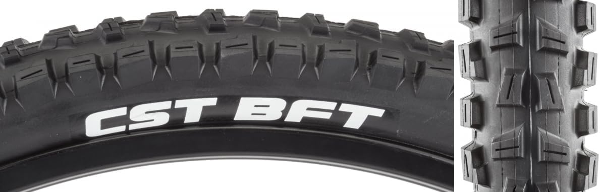 CST C-1752 60 TPI, Tread Unisex Adult, Black, 26x4.00 - TRIPPER ELECTRIC BIKES