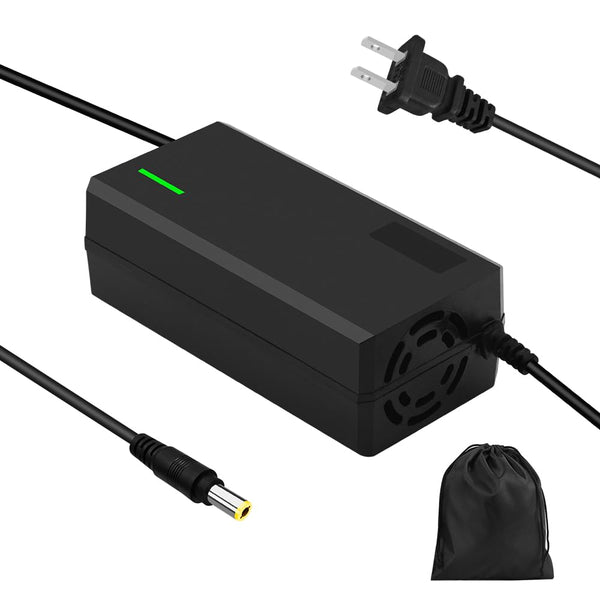 54.6V 3A / 5A Super Fast Charger for 48V Lithium Battery,No Adapter,7 Types of Plugs to Choose from, More Secure.Compatible with Most Plugs. with Cooling System (Cannon/XLR plug-3A)