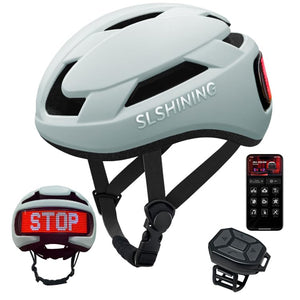 bike helmet my smart price it features an automatic on/off function for user convenience ILM Smart Adult Bike Helmet