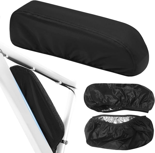 2Pack Waterproof Battery Bag for Rectangular Batteries