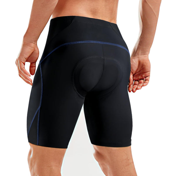 Sportneer Padded Bike Shorts for Men - 4D Padding Mens Bicycle Cycling Biking Clothing Shorts, Breathable and Absorbent