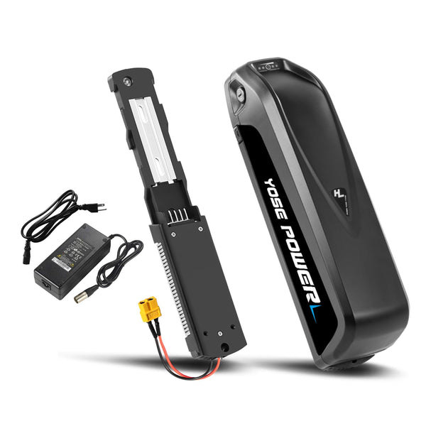 YS YOSE POWER Electric Bike Battery 36V 48V 52V 13Ah 15Ah 17Ah 20Ah Lithium Electric Bicycle Battery for 250W 350W 500W 750W 1000W 1200W 1500W Ebike Motor