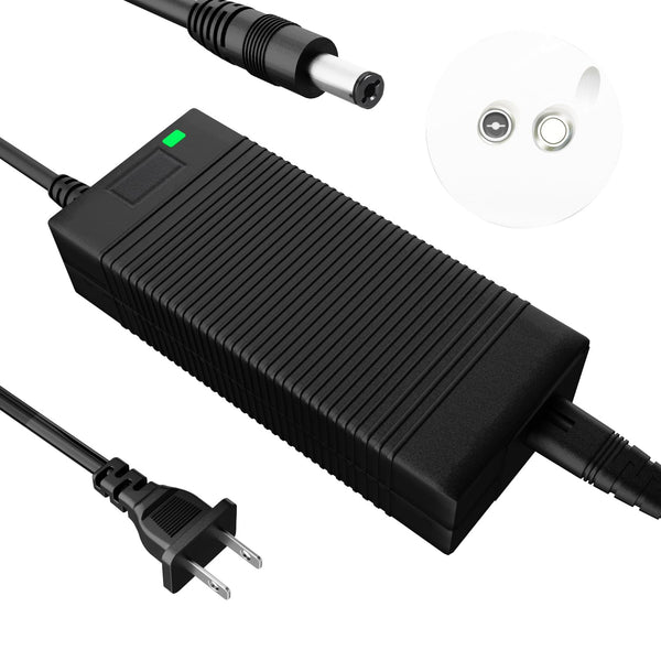 EVAPLUS UL Certified 42V 2A Power Adapter,Electric Scooter Charger Compatible with Ninebot Segway Scooter ES2/ ES4/ E22/ F20A/ F25/ F30/ F40/D18/D28/D40 KickScooters(1-Prong Connector-0.31inch)