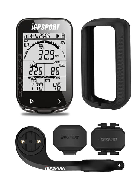iGPSPORT BSC100S Bicycle/Bike Computer Wireless, 2.6 inch LCD Display Rechargeable Waterproof GPS Cycling Computer - TRIPPER ELECTRIC BIKES