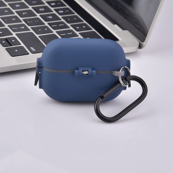 Case Compatible with AirPod Pro 2 Protective Cover with Keychain (503-Green)