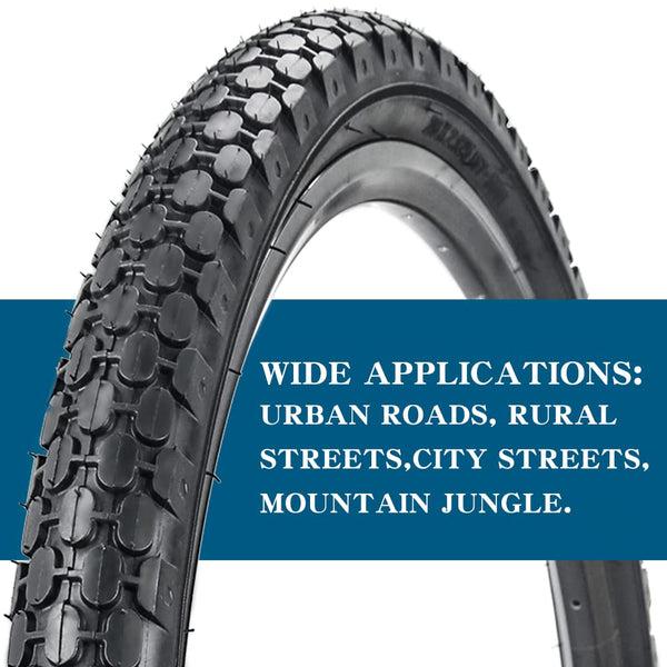 26" Bike Tire 26 x 2.125 Inch Folding Replacement Bicycle Tire for Beach Cruiser Bike